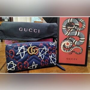 Gucci ghost BRAND NEW authentic leather wallet